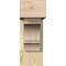 Ekena Millwork Balboa Block Rough Sawn Bracket w/ Offset Brace, Douglas Fir, 6"W x 16"D x 16"H BKT0604X16X16BOA05RDF - alternate 3